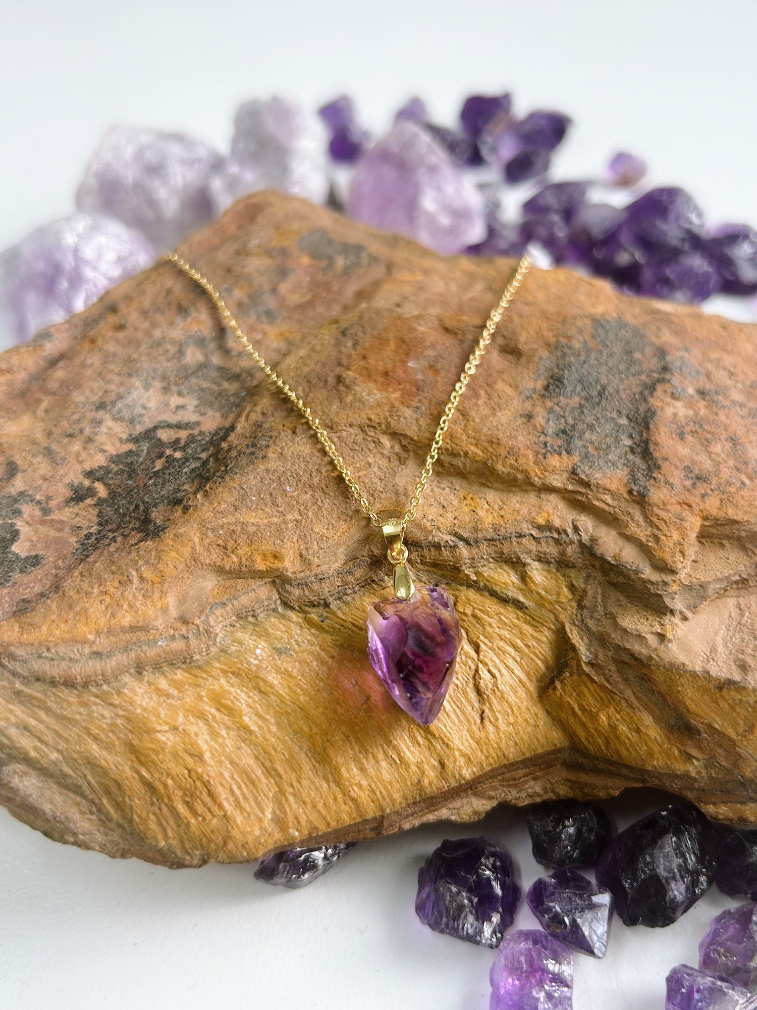 Raw Gemstone Necklaces