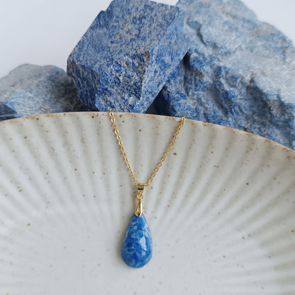 Classic Lapis Lazuli Necklace (Full)