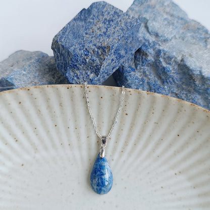 Classic Lapis Lazuli Necklace (Full)